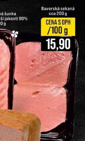 Kvalitně Výhodně Bavorská sekaná balená 100 g