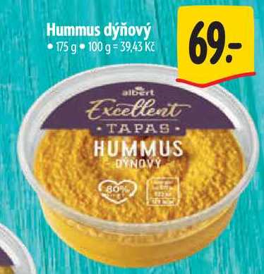 Hummus dýňový, 175 g 