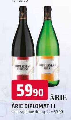 ÁRIE DIPLOMAT 1L víno