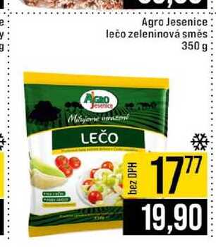 Agro Jesenice lečo zeleninová směs 350 g 