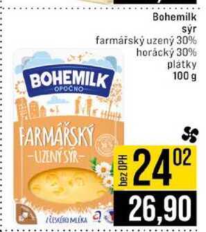 Bohemilk sýr plátky 100 g 