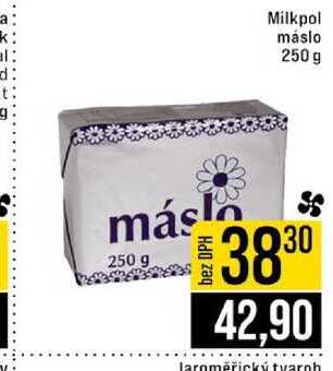 Milkpol máslo 250 g 