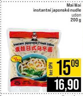 Mai Wai instantní japonské nudle udon 200 g 