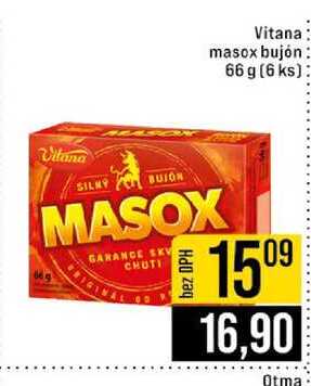 Vitana masox bujón (6 ks) 66 g 
