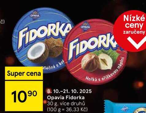 Opavia Fidorka, 30 g