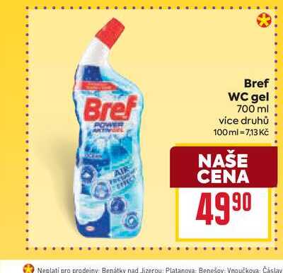 Bref WC gel 700 ml 