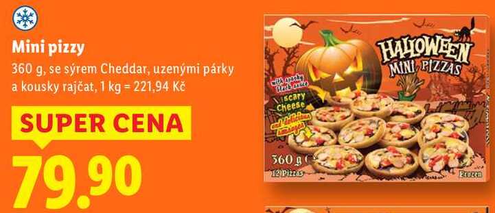Mini pizzy, 360 g