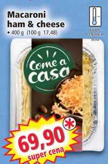 Macaroni ham & cheese, 400 g