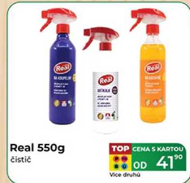 Real 550g čistič 