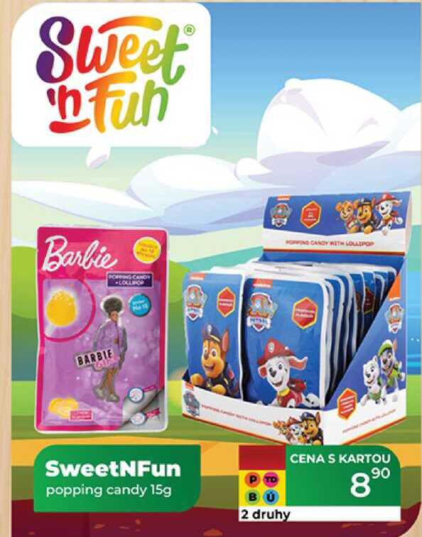SweetNFun popping candy 15g 