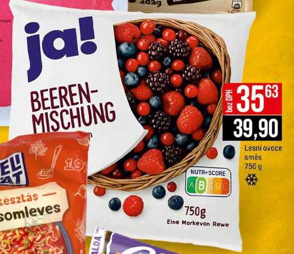 ja! Lesní ovoce směs 750 g 