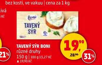 TAVENÝ SÝR BONI, 150 g