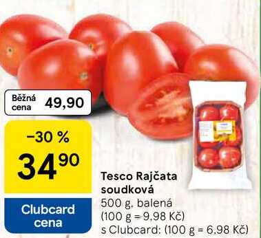 Tesco Rajčata soudková, 500 g 