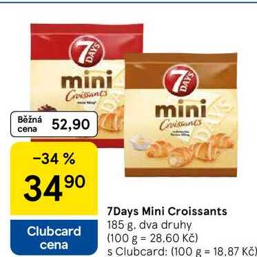 7Days Mini Croissants, 185 g 