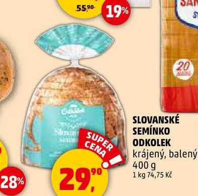 SLOVANSKÉ SEMÍNKO ODKOLEK, 400 g
