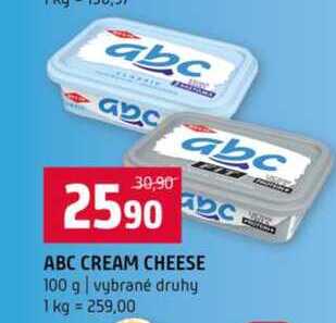 Abc cream cheese 100 g