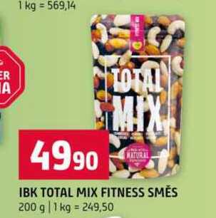 IBK total mix fitness směs 200 g 