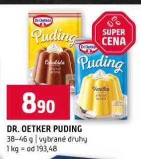 dr. oetker puding 38 g