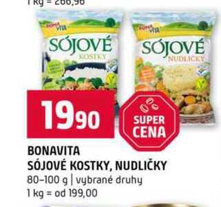 Bonavita sójové kostky 80g