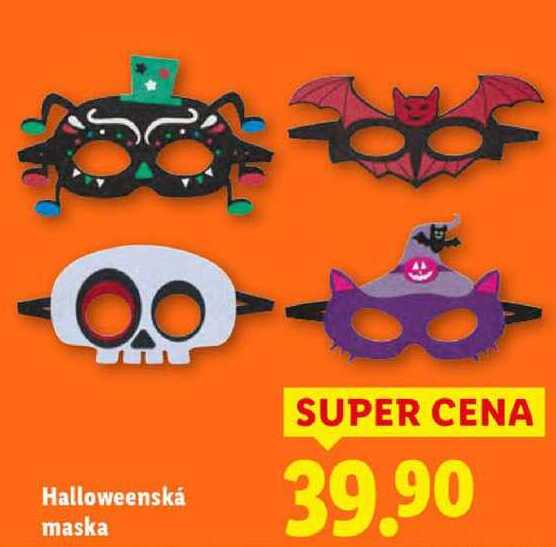 Halloweenská maska