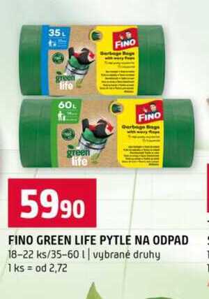 Fino green life pytle na odpad 18-22 ks