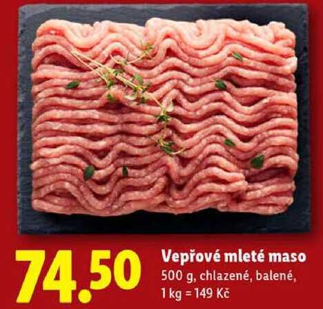 Vepřové mleté maso, 500 g