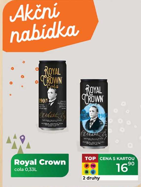 Royal Crown cola 0,33L