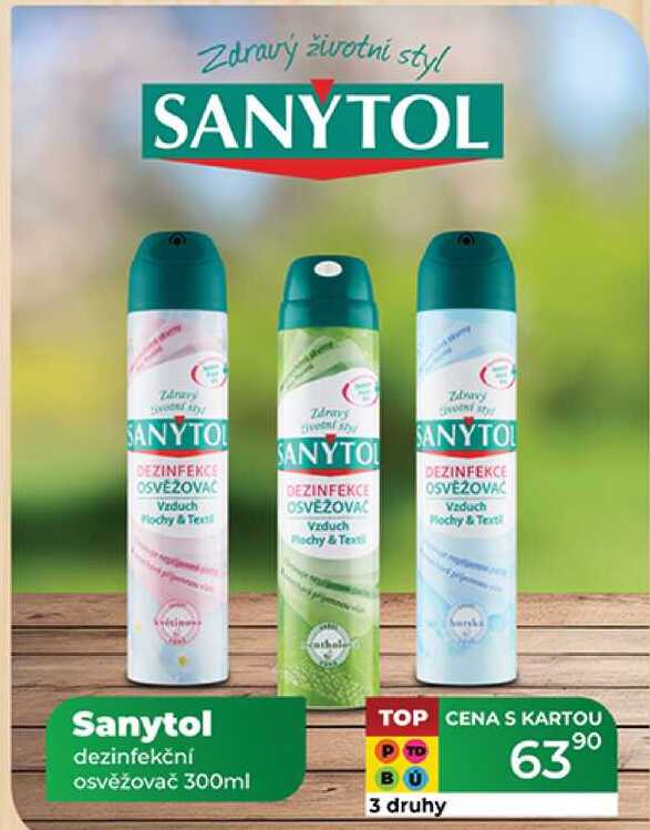 Sanytol dezinfekční osvěžovač 300ml  