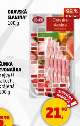 ORAVSKÁ SLANINA, 100 g
