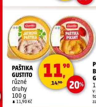 PAŠTIKA GUSTITO, 100 g