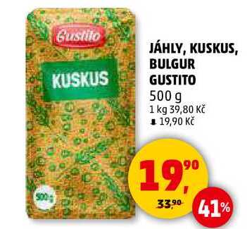 KUSKUS GUSTITO, 500 g 