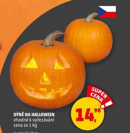 DÝNĚ NA HALLOWEEN vhodné k vyřezávání, 1 kg 