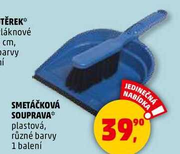SMETÁČKOVÁ SOUPRAVA, 1 balení