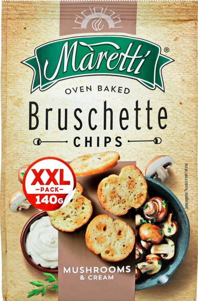 Maretti Bruschetta houby a krém