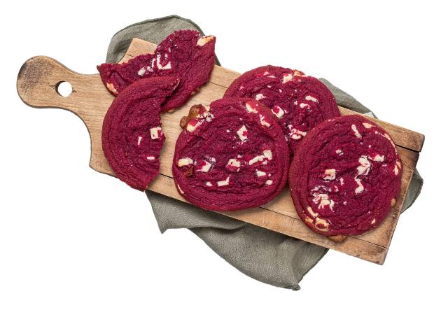 Cookie red velvet s bílou čokoládou