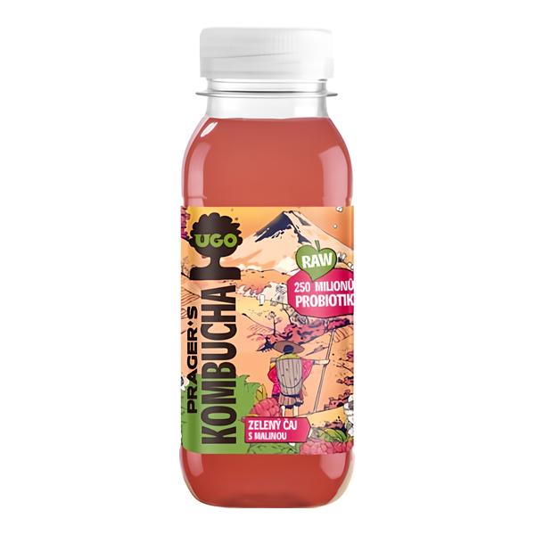 UGO Kombucha Yerba maté s malinou