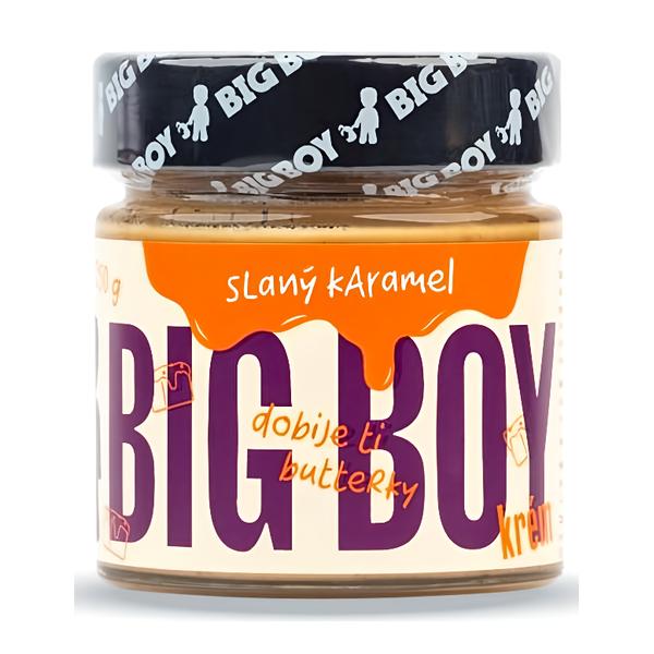 BIG BOY® Slaný karamel - Arašídový krém s karamelem a himalajskou solí