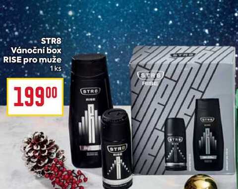 STR8 Vánoční box RISE pro muže 1ks