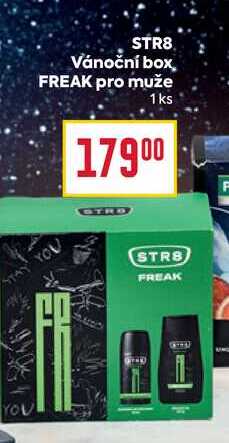 STR8 Vánoční box FREAK pro muže 1ks 
