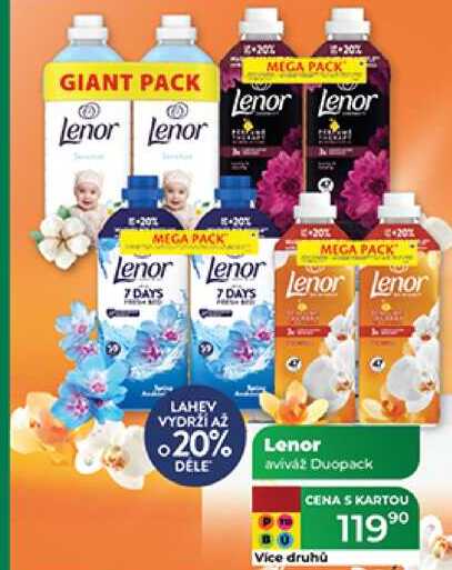 Lenor avivaz Duopack