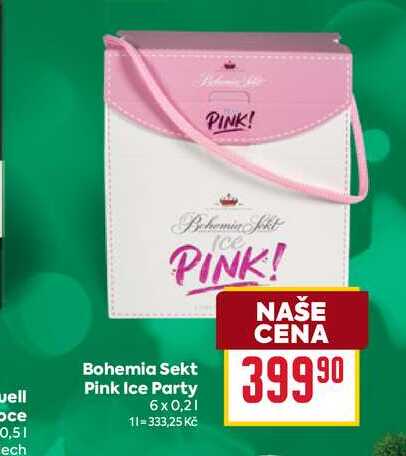 Bohemia Sekt Pink Ice Party 6 x 0,2l