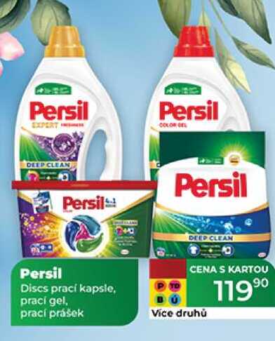 Persil Discs prací kapsle, prací gel, prací prášek  