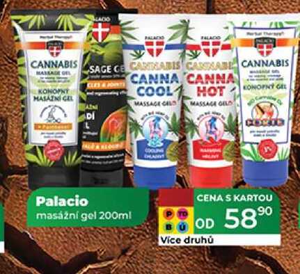 Palacio masážní gel 200ml  