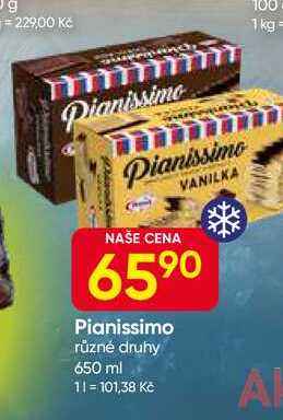 Prima Pianissimo různé druhy 650 ml