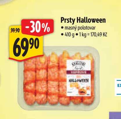   Prsty Halloween 410 g