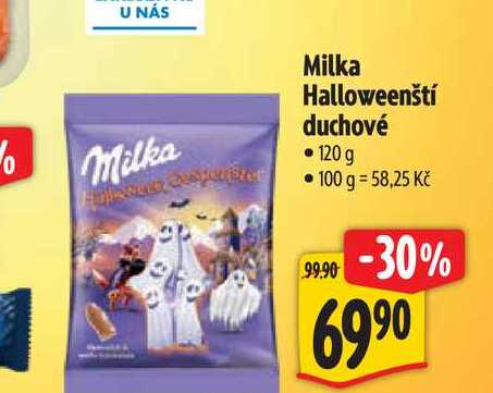   Milka Halloweenští duchové 120 g  