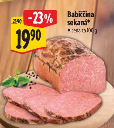   Babiččina sekaná 100 g 