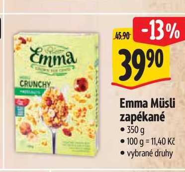   Emma Müsli zapékané 350 g 
