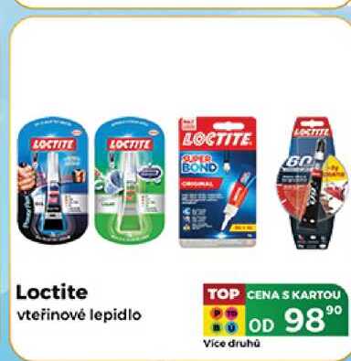 Loctite vteřinové lepidlo