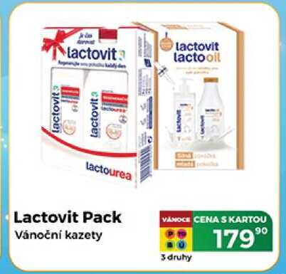 Lactovit Pack Vánoční kazety 